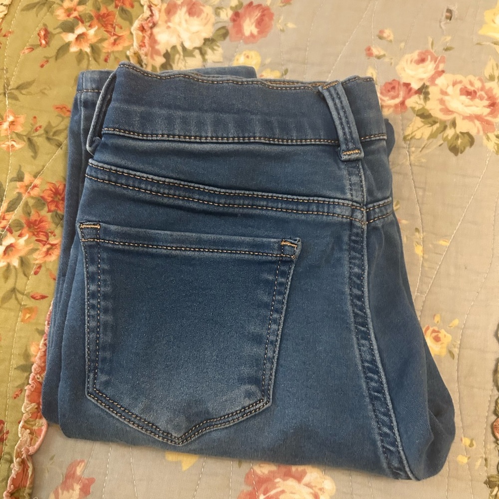 Girls Blue Skinny Jeans